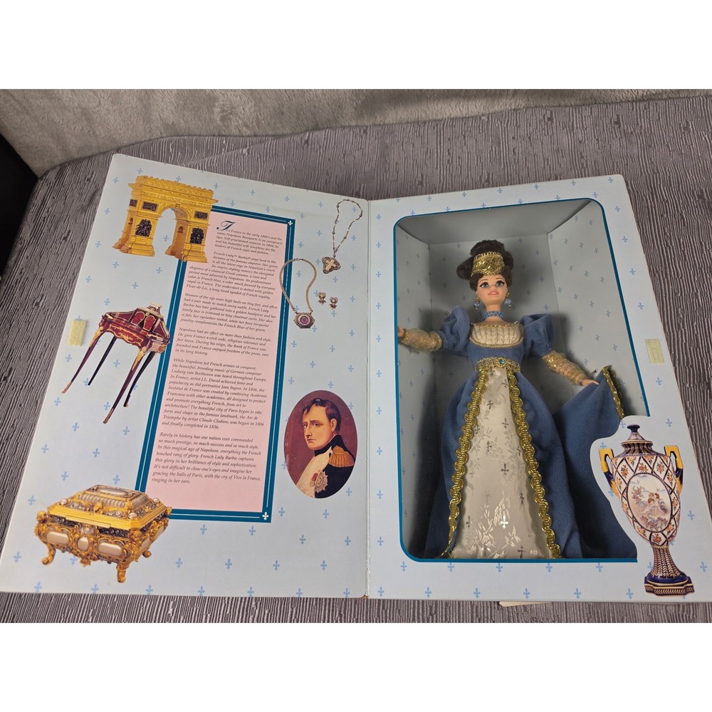 Mattel French Lady Barbie The Great Eras Collection Volume 9 16707 1996 NRFB